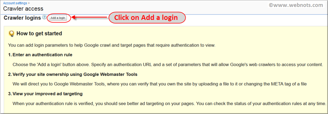 AdSense 抓取工具登录