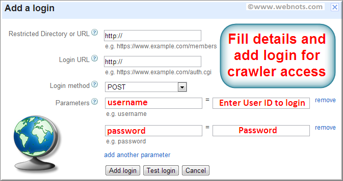AdSense 抓取工具登录访问的输入
