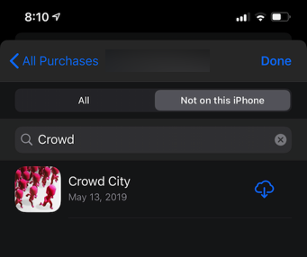 安装以前删除的应用程序