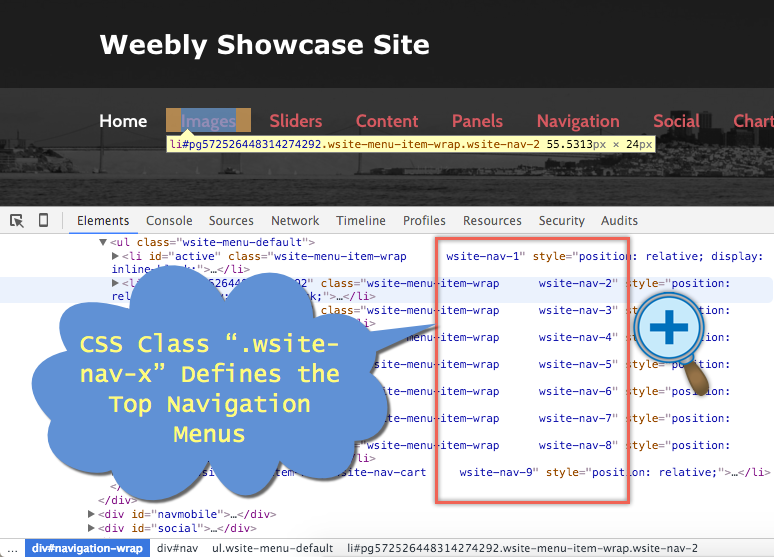 在Weebly中使顶级导航菜单不可点击