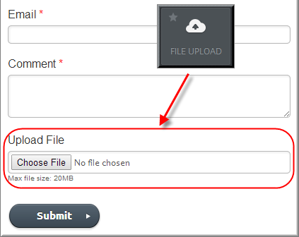 以 Weebly 形式上传文件