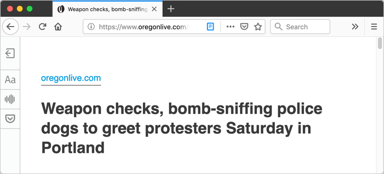 火狐阅读器视图