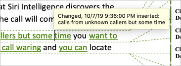 查看更改详细信息