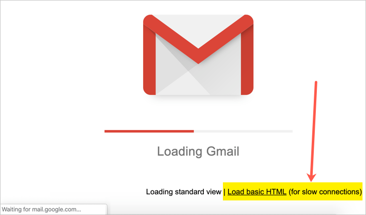 在 Gmail 中加载基本 HTML 视图