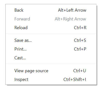 右键单击空白区域窗口