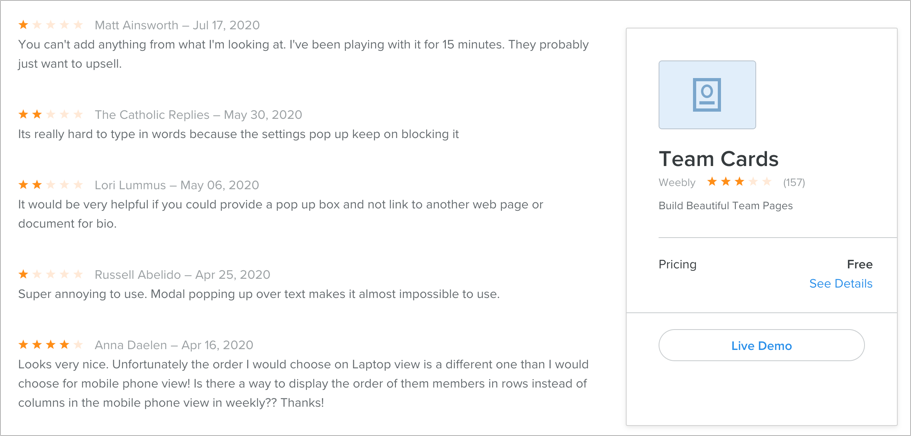 如何在Weebly中添加团队成员小部件 如何在Weebly中添加团队成员小部件