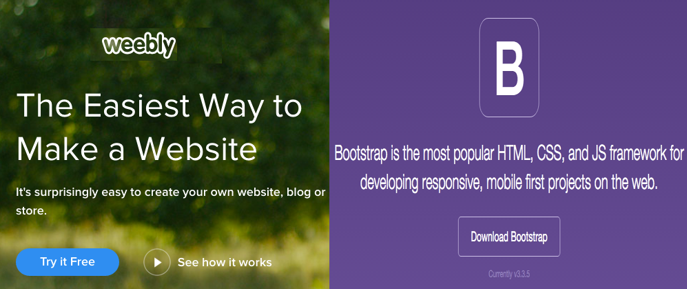 在 Weebly 中使用 Bootstrap