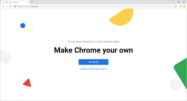 新的 Chrome 配置文件
