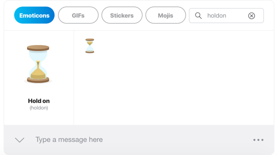 带有流沙图释的 Skype 沙漏