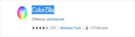 ColorZilla