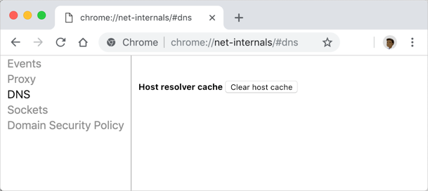 清除 DNS 服务器缓存