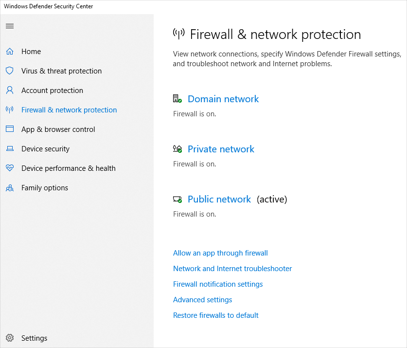添加防火墙白名单