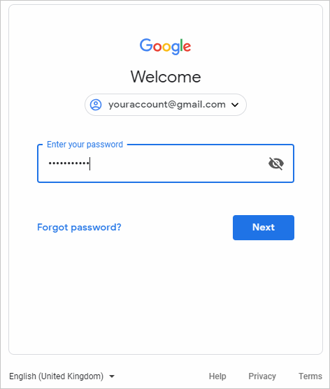 带有通知的 Gmail 图标