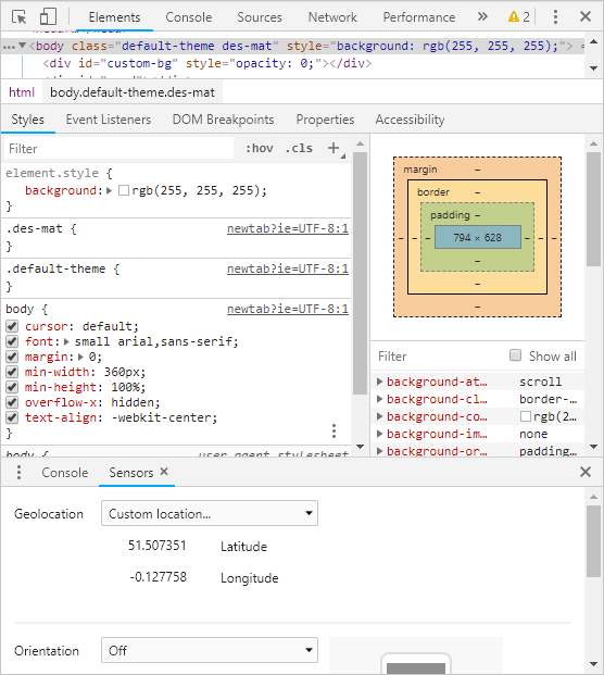 自定义地理位置