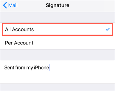 所有帐户的签名