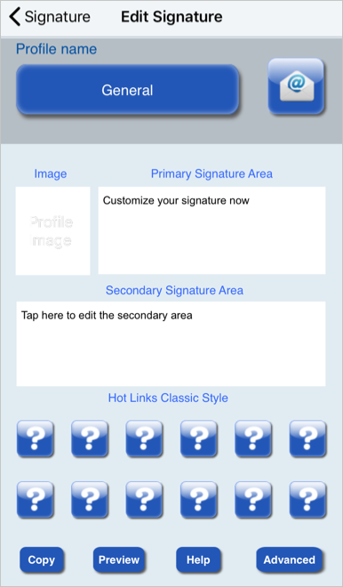 电子邮件签名精简版应用程序