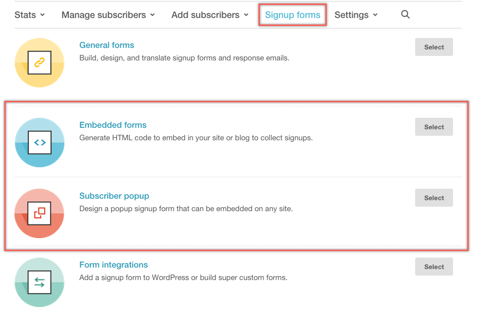 如何在Weebly中添加MailChimp通讯订阅