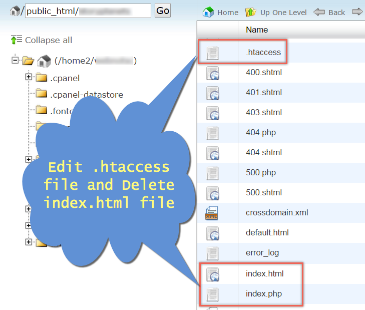 在 Bluehost 文件管理器中编辑文件