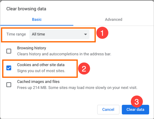 在 Chrome 中删除 Cookie