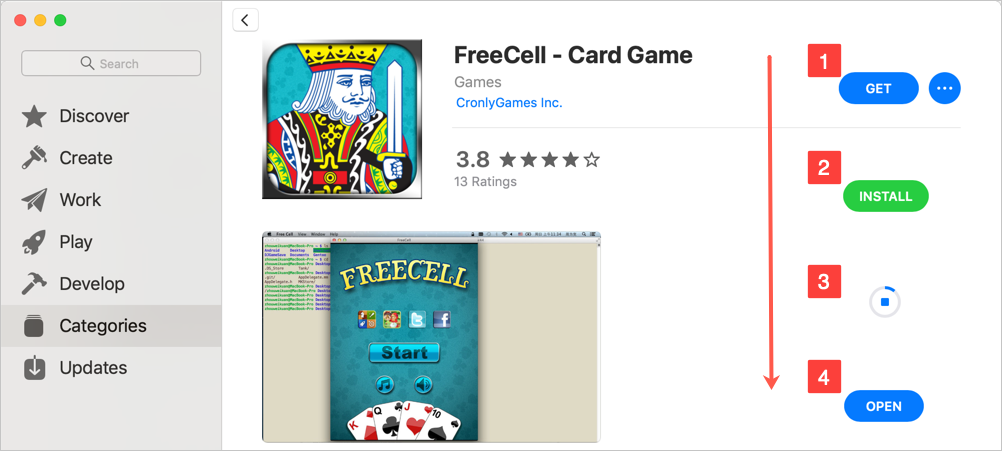 从 Mac App Store 安装应用程序