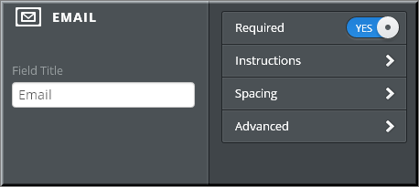 Weebly 中的其他调查表选项