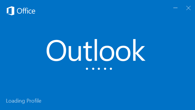 Outlook 加载配置文件