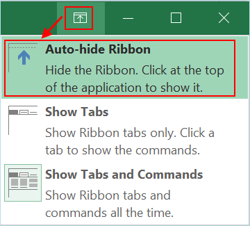 How to show or hide the Excel ribbon in Windows and Mac - INFOXIAO