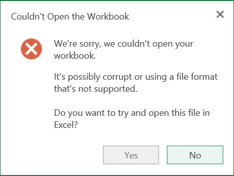 Excel Web 应用程序问题