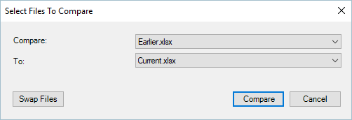 选择文件进行比较