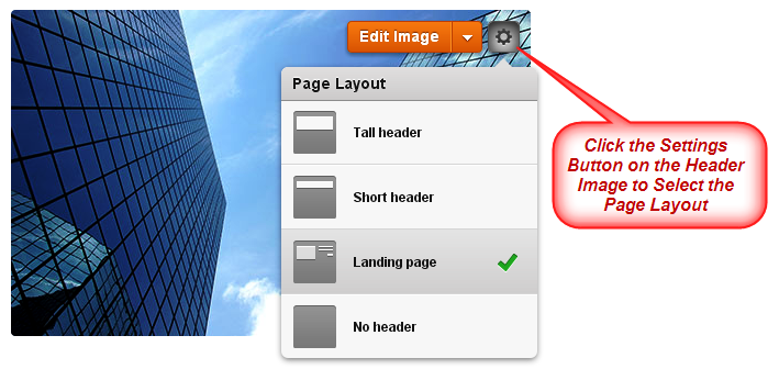 在 Weebly 中更改页面布局