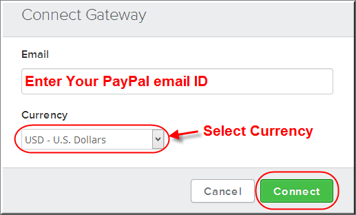 在 Weebly 中连接 PayPal