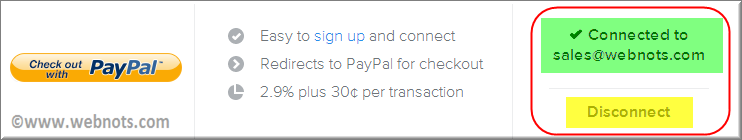 PayPal 连接到 Weebly