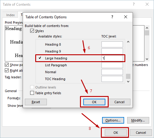 打开大标题的目录