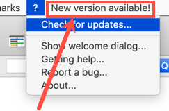 FileZilla 新版本可用菜单