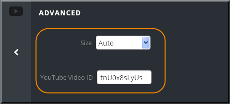 在 Weebly 中更改 YouTube 视频大小和 ID