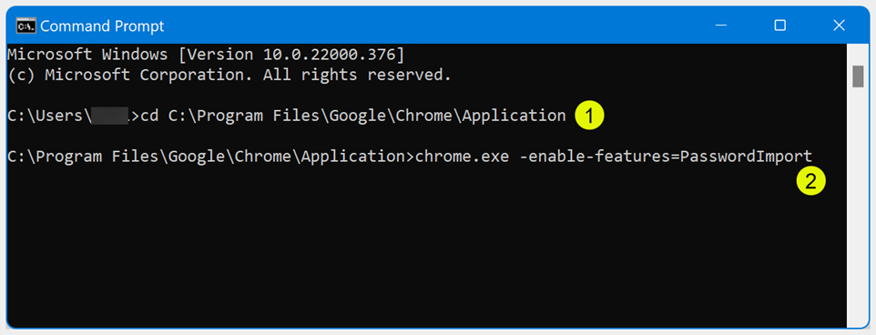 转到应用程序文件夹