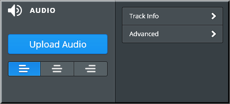 Weebly 音频播放器选项