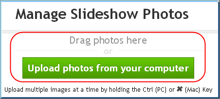 管理幻灯片照片