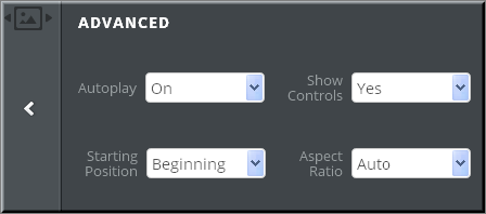 Weebly 高级幻灯片选项