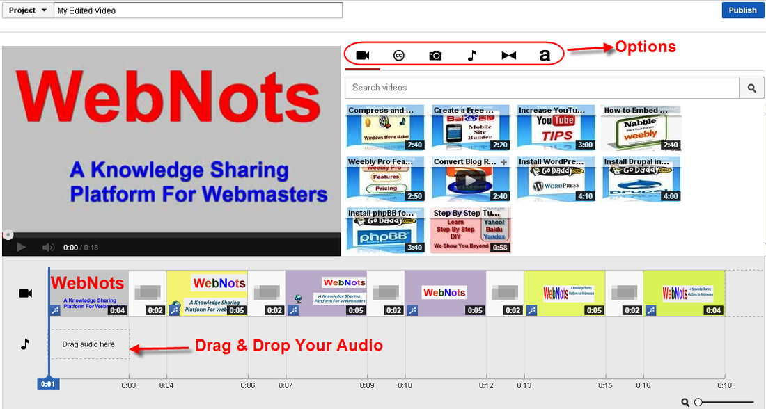 YouTube 高级视频编辑器
