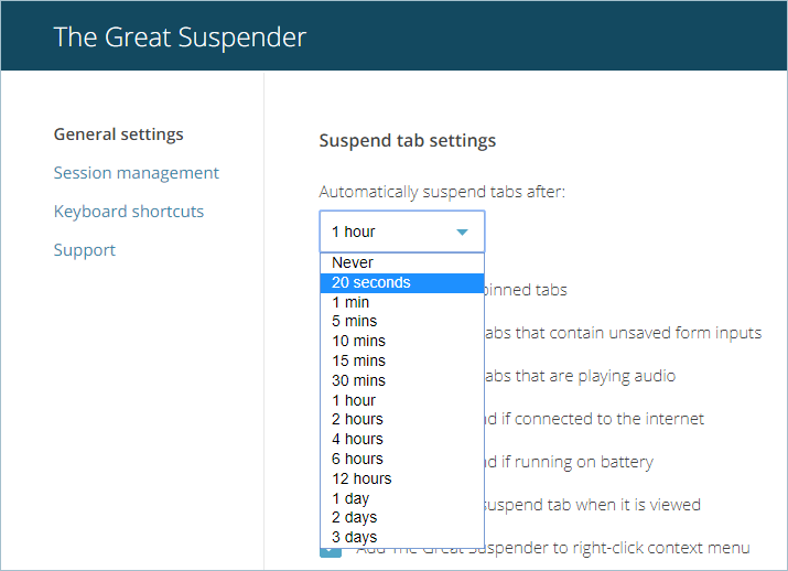 设置标签暂停时间