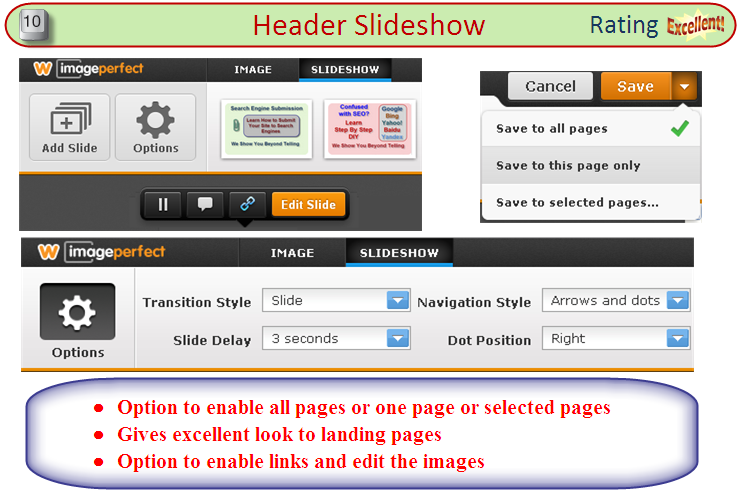 Weebly 标题幻灯片概述