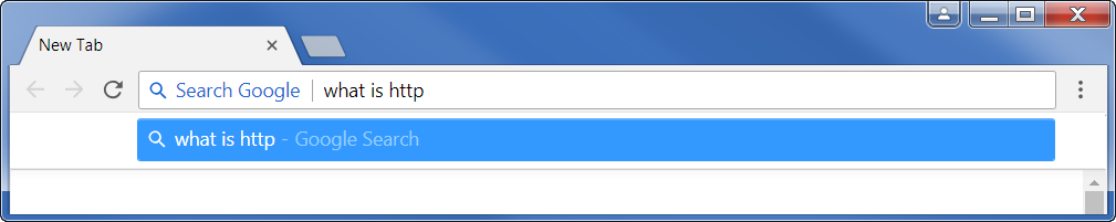 使用 Chrome 地址栏搜索