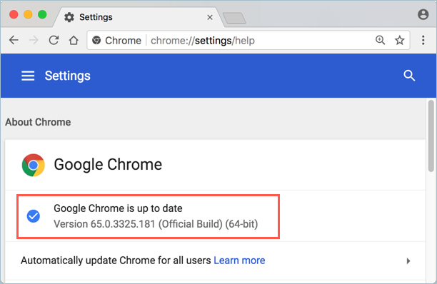 更新谷歌浏览器