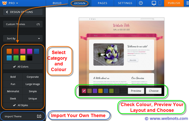 如何在Weebly中自定义主题 如何在Weebly中自定义主题