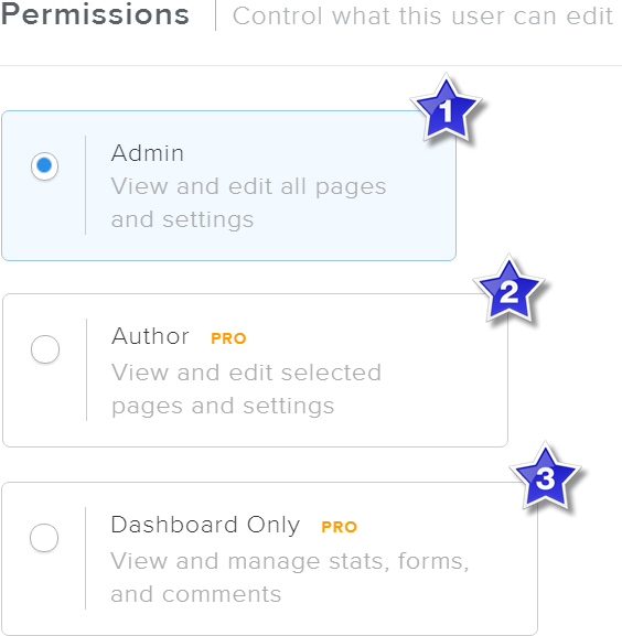 Weebly 编辑器权限设置