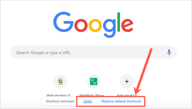撤消删除或恢复快捷方式