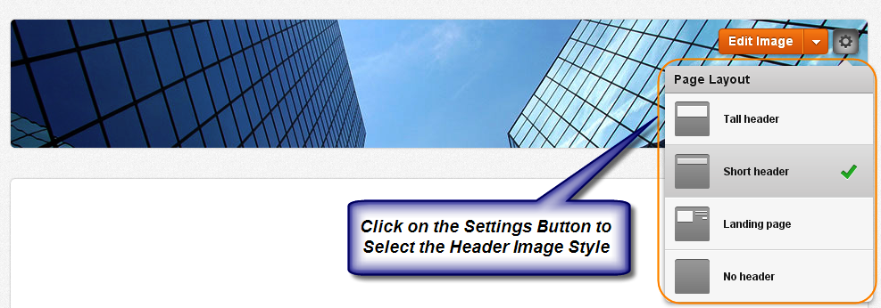 自定义 Weebly 标题图像