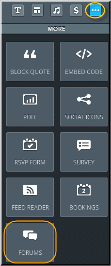 在 Weebly 中添加论坛 - Tal.ki 的论坛