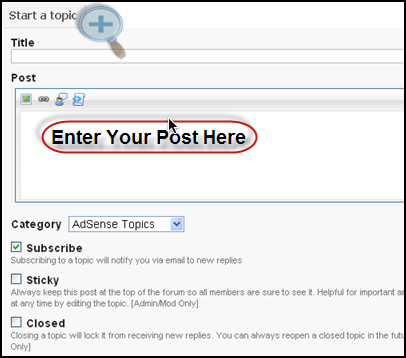在 Weebly 论坛中发起主题